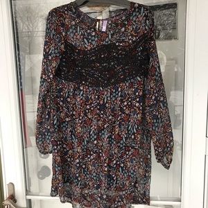 ✨5 for 25 Sale✨ Boho Hippie Floral crocheted Dress